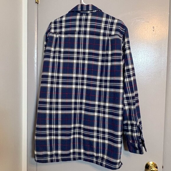 L.L. Bean Men's Fleece-Lined Flannel Shirt, Traditional Fit Size M-Tall - Picture 5 of 5